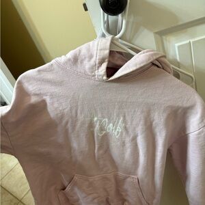 Golf Wang Pink Hoodie with Embroidered Logo